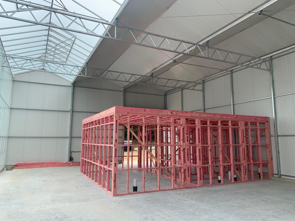 Image of production shed structure