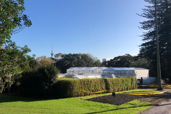 image of Glasshouse nursery for Auckland Domain